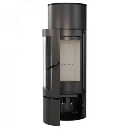 Купить Печь-камин Kratki Antares стальной в интерьере в Лиде Амазонка бай фото в Лиде