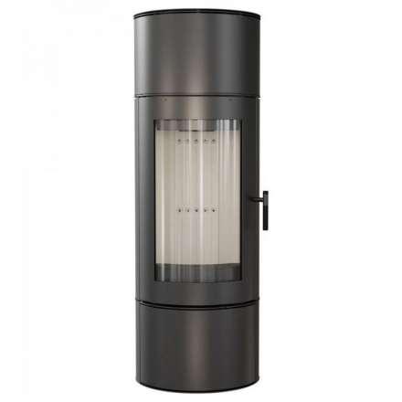 Купить Печь-камин Kratki Antares стальной в интерьере в Лиде Амазонка бай фото в Лиде