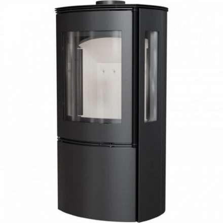 Купить Печь-камин Kratki Falcon 9 View стальной в интерьере в Лиде Амазонка бай фото в Лиде