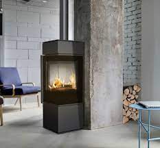 Купить Печь-камин Kratki THOR 8 стальной в интерьере в Лиде Амазонка бай фото в Лиде