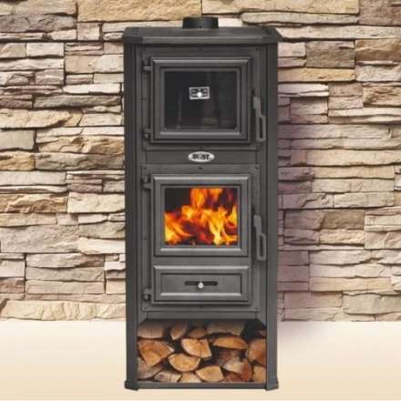 Печь-камин с духовкой Blist Ambasador R фото в Лиде