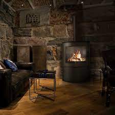 Купить Печь-камин Kratki Koza/AB/S/2 (сталь) стальной в интерьере в Лиде Амазонка бай фото в Лиде