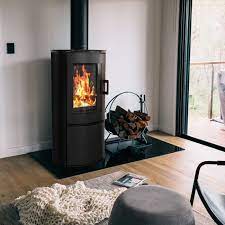 Купить Печь-камин Kratki Koza/AB/S/DR стальной в интерьере в Лиде Амазонка бай фото в Лиде