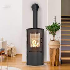  Купить Печь-камин Kratki Koza/AB стальной в интерьере в Лиде Амазонка бай фото в Лиде