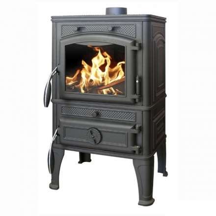 Печь-камин Guca LAVA THERMO из чугуна с водяным контуром фото в Лиде