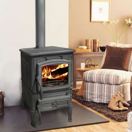 Печь-камин Guca LAVA с плитой из чугуна в Лиде