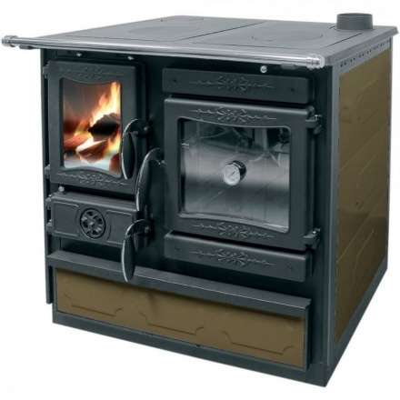 Печь-камин Guca GULIVER THERMO с плитой и водяным контуром в Лиде