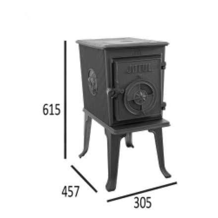 Чугунная печь камин Jotul F 601 в Лиде