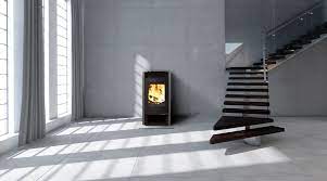 Купить Печь-камин KFD KASIA в интерьере чугунная в Лиде в Лиде