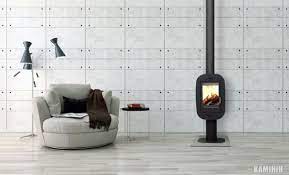 Купить Печь-камин KFD LIDIA в интерьере чугунная в Лиде в Лиде