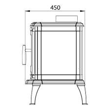 Купить Печь-камин NORDflam Oria чугун в Лиде Амазонка бай фото в Лиде