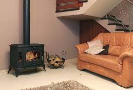 Купить Печь-камин Kratki Koza K8 в интерьере в Лиде Амазонка бай фото в Лиде