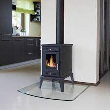 Купить Печь-камин Kratki Koza K10 в интерьере в Лиде Амазонка бай фото в Лиде