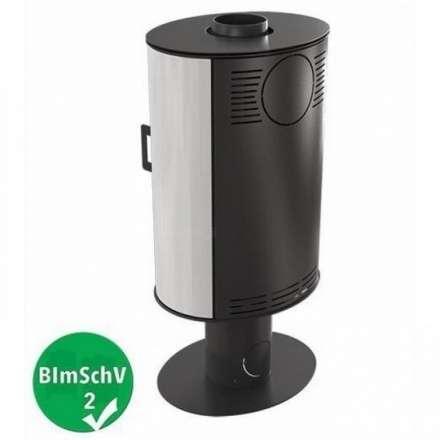 Купить Печь-камин Kratki KOZA/AB/S/N/KAFEL/BIALY (кафель белый) в интерьере в Лиде Амазонка бай фото в Лиде