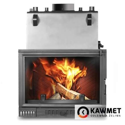 Каминная топка Kawmet W1CO 18,7 кВт с водяным контуром Амазонка бай фото в Лиде