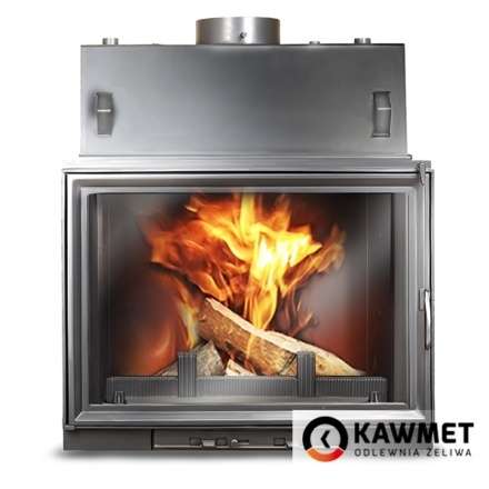 Каминная топка Kawmet W7CO 25,3 кВт с водяным контуром в Лиде