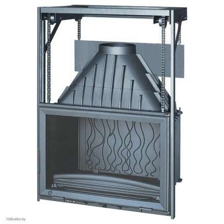 Каминная топка Invicta 700 Grand Angle с подъёмом в Лиде