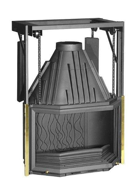 Каминная топка Invicta Prismatic 850 с подъёмом Амазонка бай фото в Лиде