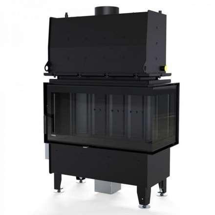 Каминная топка Defro Home RIVA ME BP SHORT угловая, с водяным контуром в Лиде