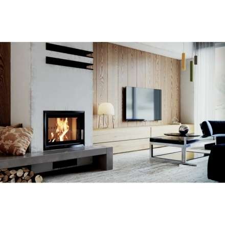 Каминная топка DEFRO HOME RIVA LA SHORT с водяным контуром в Лиде