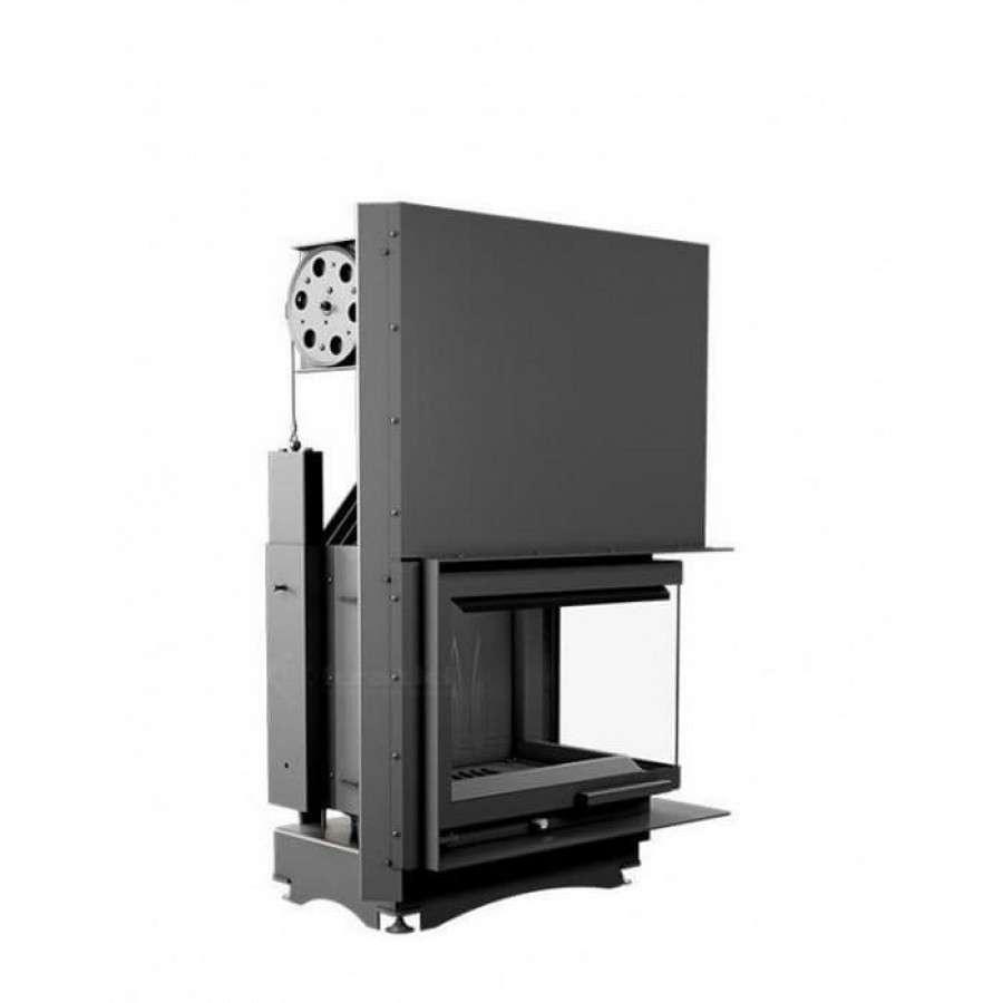 Каминная топка Kratki Maja/P/BS/G (угловое стекло справа,гильотина) Амазонка бай фото в Лиде