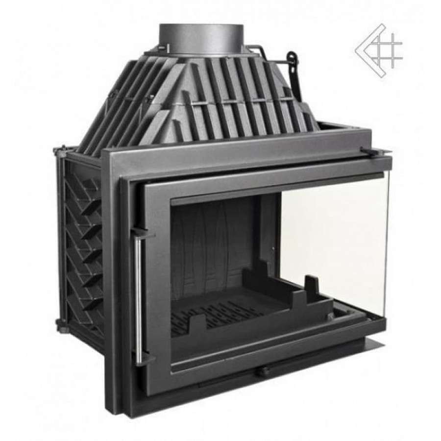 Каминная топка Kratki Zuzia/P/BS (угловое стекло справа) Амазонка бай фото в Лиде