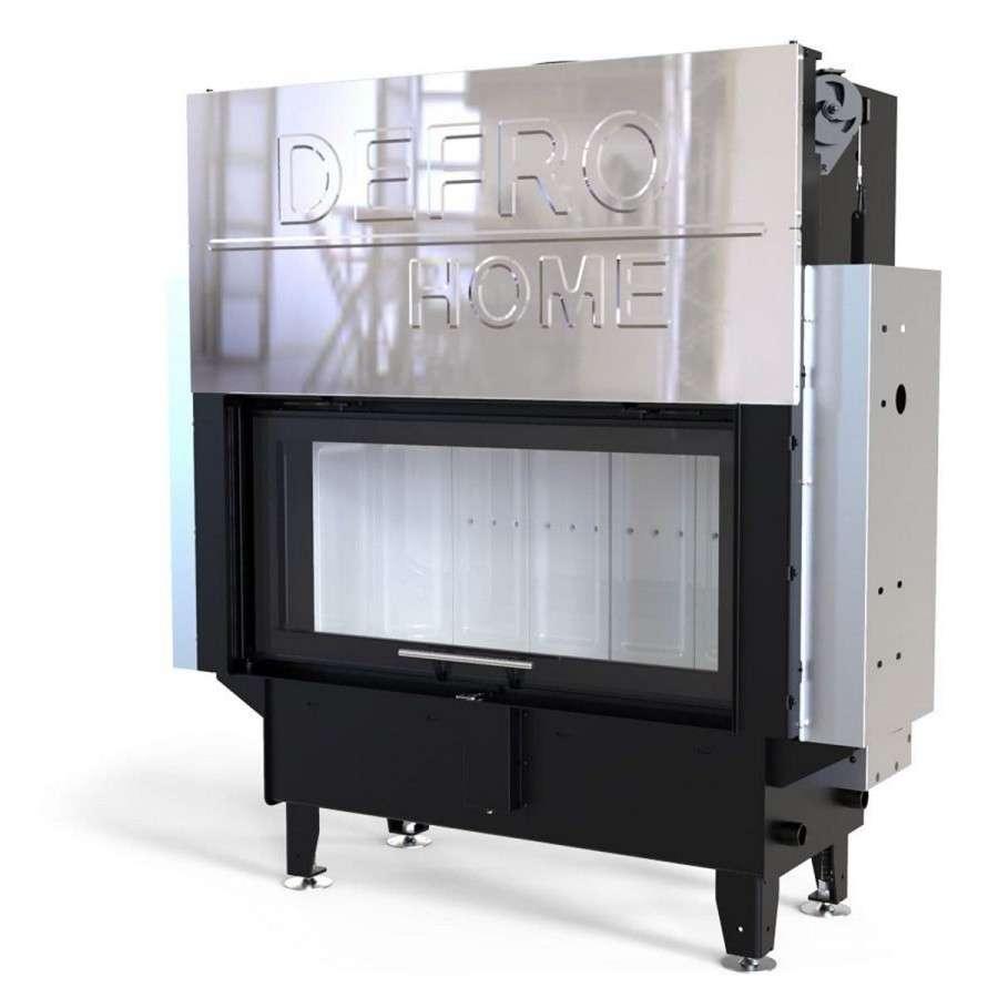 Каминная топка Defro Home RIVA LA G SHORT с водяным контуром и подъемом стекла вверх Амазонка бай фото в Лиде