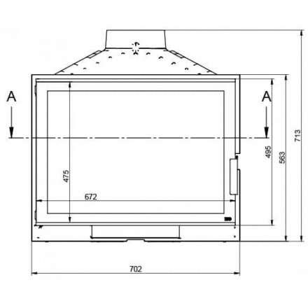 Каминная топка KFD ECO iMAX 14 в Лиде