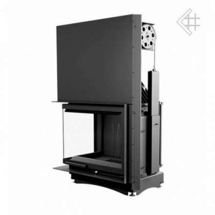 Каминная топка Kratki Amelia/L/BS/G (угловое стекло слева, гильотина) в Лиде