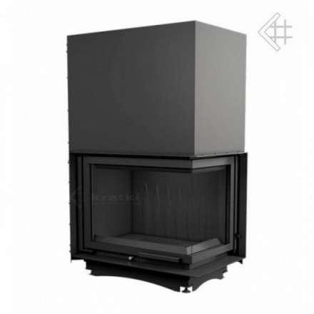 Каминная топка Kratki Amelia/P/BS/G (угловое стекло справа, гильотина) в Лиде