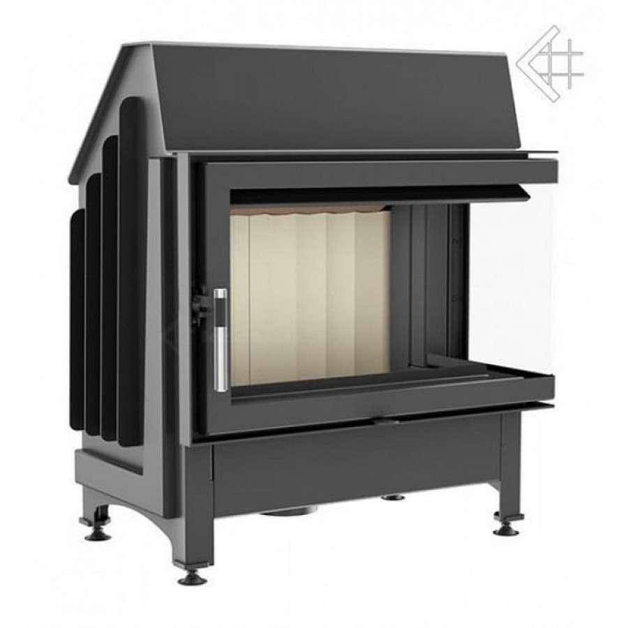 Каминная топка Kratki Zibi/P/BS (угловое стекло справа) Амазонка бай фото в Лиде