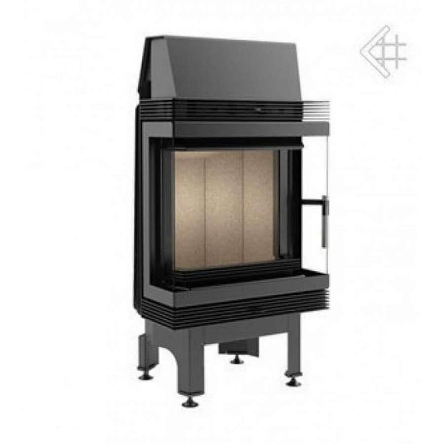 Каминная топка Kratki Blanka LP/BS (угловое стекло слева-справа) Амазонка бай фото в Лиде