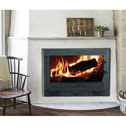 Каминная топка Ferguss FG20 с водяным контуром и шибером в Лиде