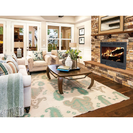 Каминная топка Ferguss FG753 с шибером в Лиде