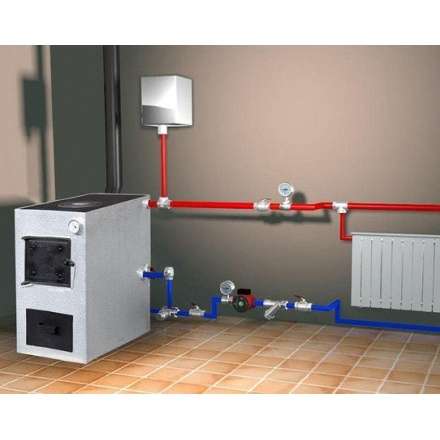 Котел твердотопливный стальной Сибирь КВО 12 Амазонка бай фото в Лиде