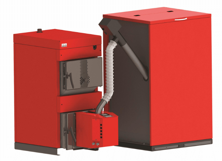 Твердотопливный котел BURNiT WBS-N 30 с пеллетной горелкой купить в Лиде