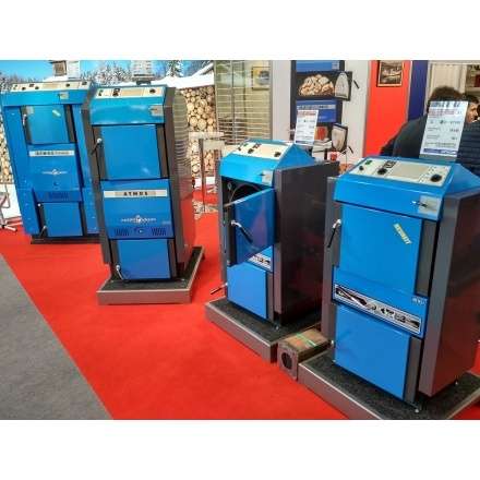 Твердотопливный котёл Atmos DC150 в Лиде