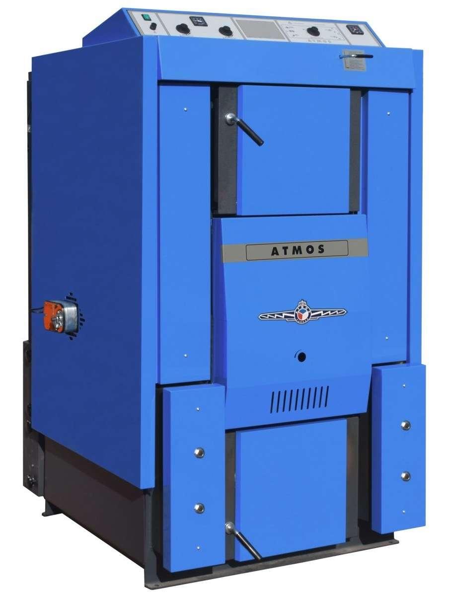 Твердотопливный котёл Atmos DC150 в Лиде