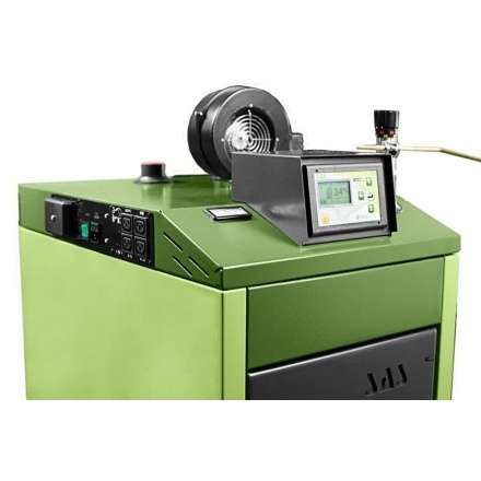 Твердотопливный котел SAS UWT 90 с автоматикой в Лиде