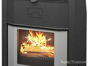 Стальной камин со стеклом Теплодар Сиеста 20 фото  в Лиде