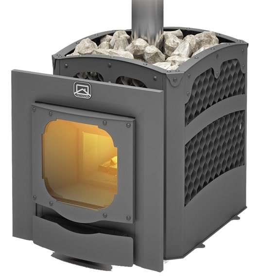 Печь для бани Теплодар Былина-Сетка-24 Ч Панорама (1.1) (без дверцы) Амазонка бай фото в Лиде