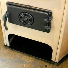 Купить Печь-камин MBS Corner кремовый сталь в Лиде Амазонка бай фото в Лиде