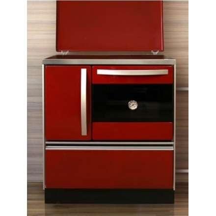 Плита на дровах MBS Royal 720 Plus P (с крышкой) красная в Лиде