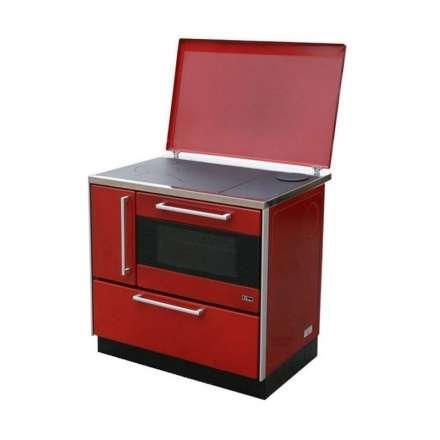 Плита на дровах MBS Royal 720 Plus P (с крышкой) красная Амазонка бай фото в Лиде