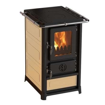 Печь-камин MBS Olymp Plus кремовая фото в Лиде