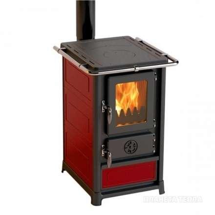 Печь-камин MBS Olymp Plus красная фото в Лиде