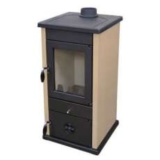 Печь-камин MBS Vesta Eco кремовая в Лиде