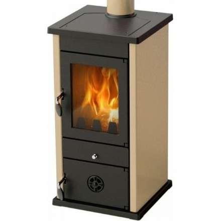 Печь-камин MBS Vesta Eco кремовая фото в Лиде
