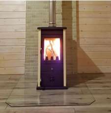 Печь-камин MBS Vesta Eco кремовая в Лиде