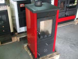 Купить Печь-камин MBS Vesta Eco бордовая в Лиде в Лиде